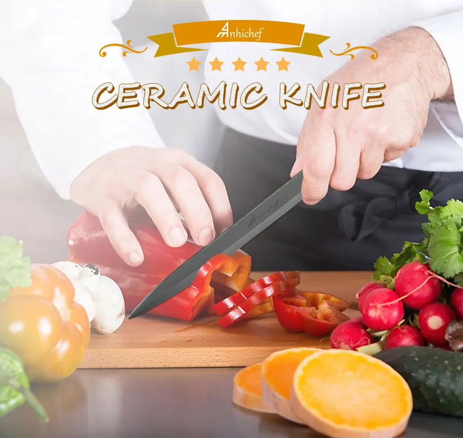 Kitchen Knife Ceramic Knife Cooking set 3\