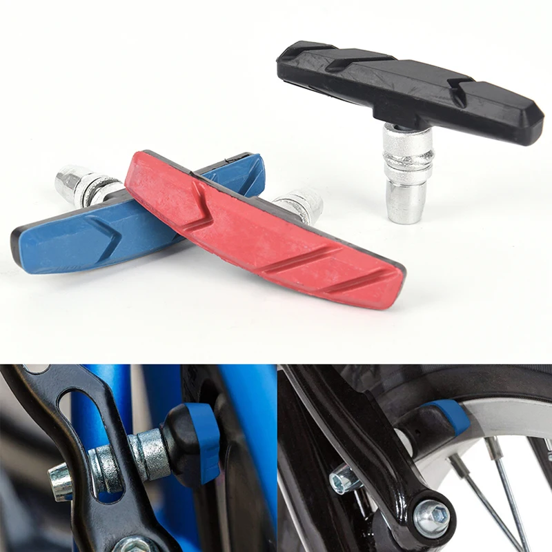 2 шт. тормозные колодки для горного велосипеда MTB тормоза велосипедные v образный