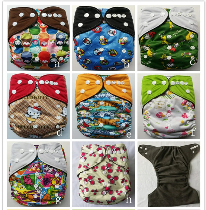 Reusable Pocket Nappies With One Microfibre Insert