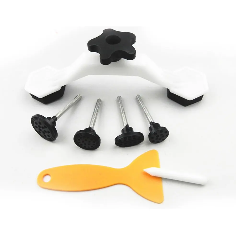 

Thickened Professional Car Repair Kit Removal Paintless Dent Repairing Tool Straightening Dents Cross Puller Set