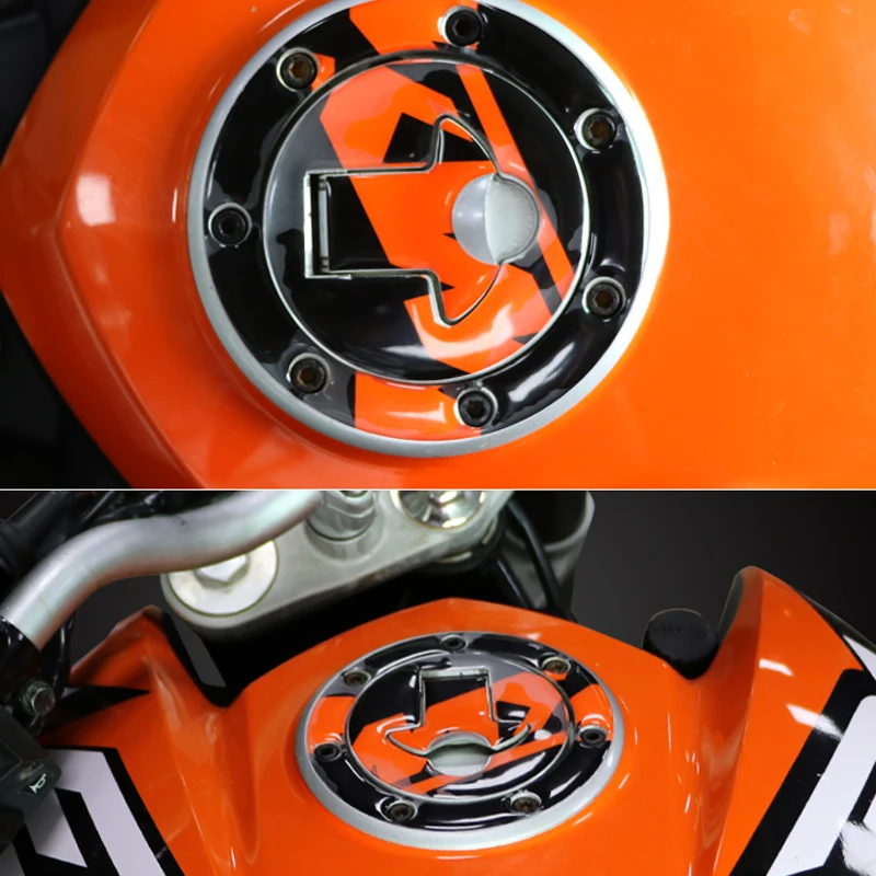 

New 3D Motorcycle Reflective Fuel Tank Cover Pad Decals Protector Car Decoration Sticker for KTM DUKE390 13-14/DUKE200 12-14