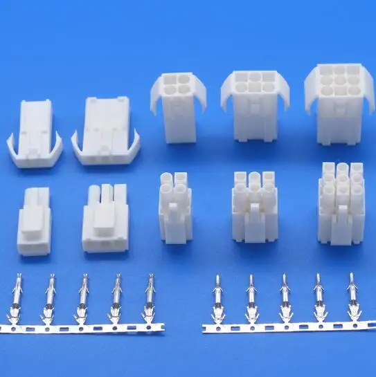 

5set EL2-9P Small tamiya Electronic Connector 4.5mm EL Multipole Connectors Male Female Plug + terminals