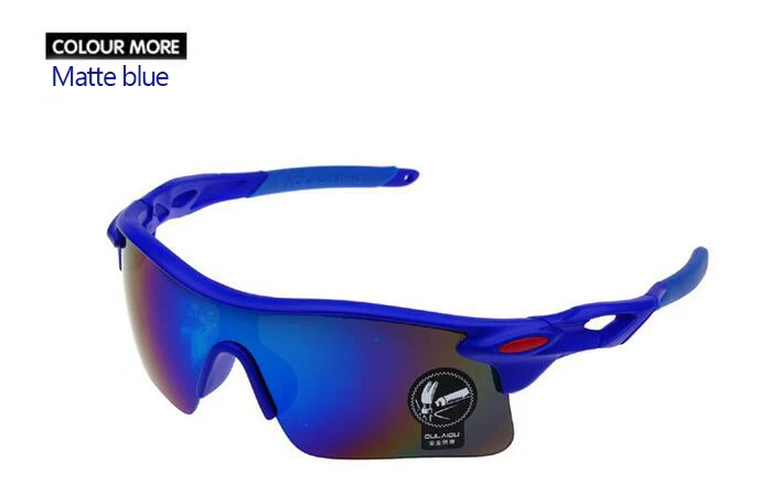 Высококачественные многоцветные спортивные уличные скалолазание путешествия Взрывозащищенные солнцезащитные очки Цвет Велосипеда ветрозащитные велосипедные очки - Цвет: Синий