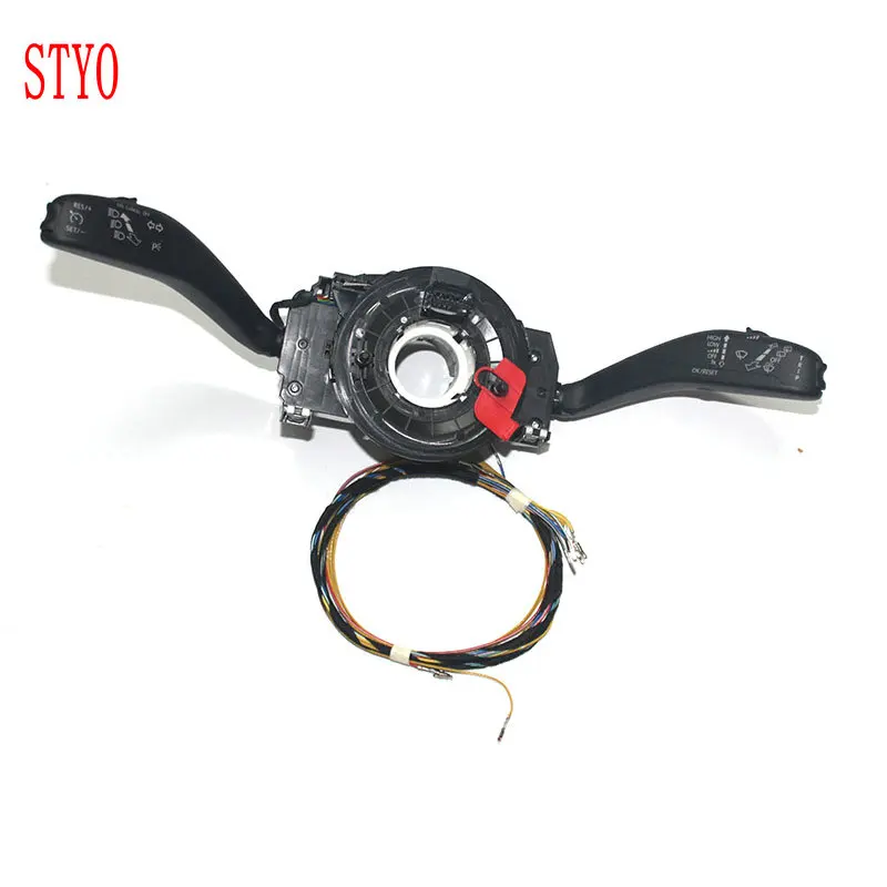 

STYO Car Cruise Control System Stalk Handle Switch Cable Wire Harness Connector for 2011-2013 New Polo Fabia