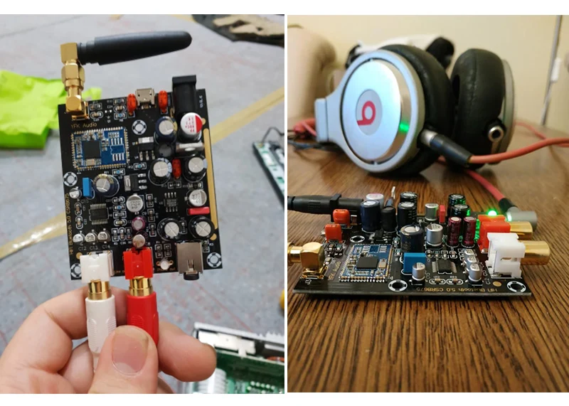 CSR8675 Bluetooth 5,0 приемник плата PCM5102A ies DAC декодер плата APTX HD беспроводной аудио модуль поддержка 24 бит с антенной