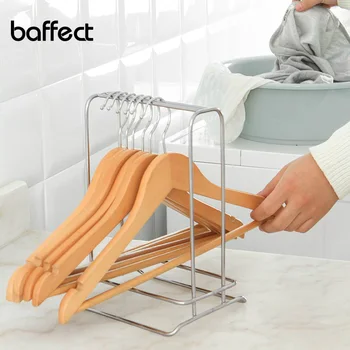 

Clothes Hanger Stacker Holder Storage Organizer Racks Stainless Steel Snow Sled Design Clothes Hanger Collection Tools