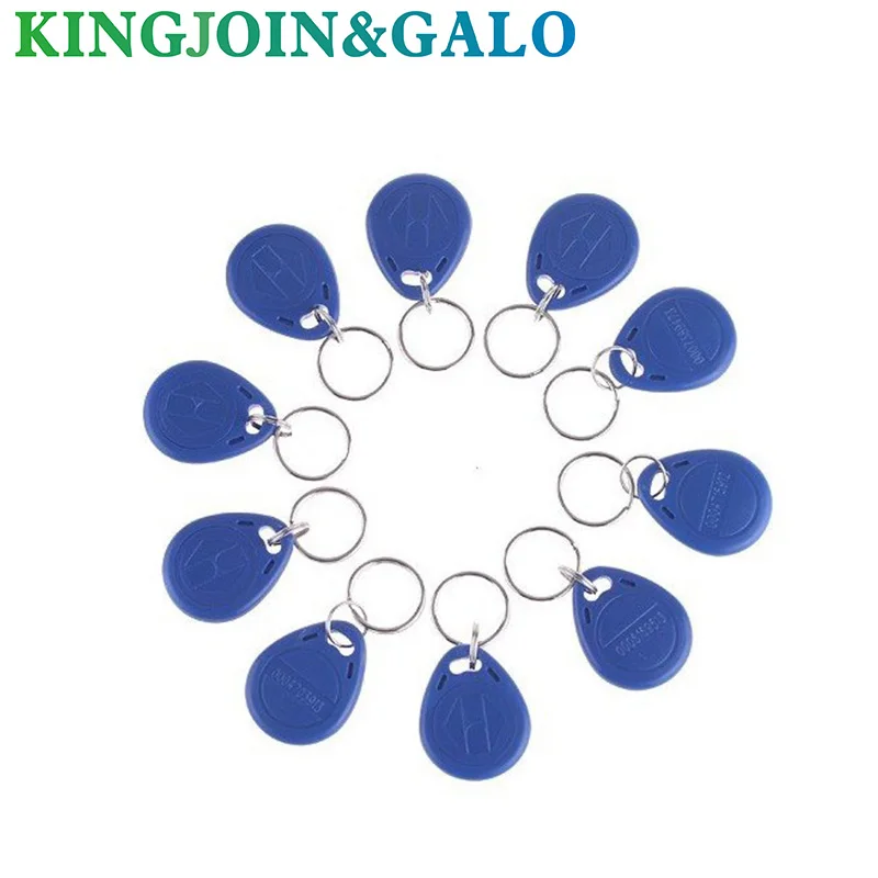 20 шт. RFID Жетоны 125 кГц EM4100 чип идентификатор метки карты брелок карта доступа для RFID считыватель клавиатура система контроля доступа