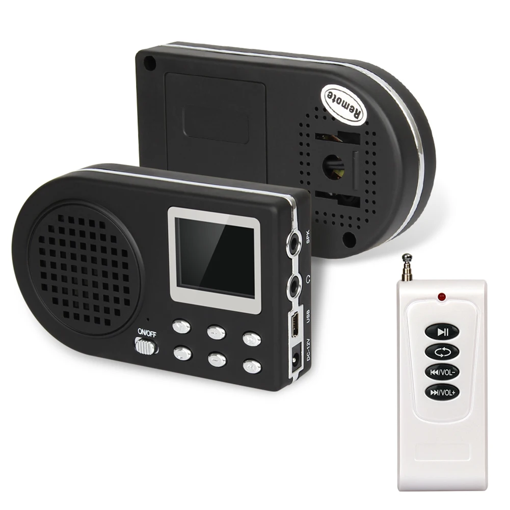 Remote Control Outdoor Hunting Decoy Bird Caller Bird Hunting Speaker Mp3 Bird Sound Loudspeaker Amplifier Remote Control Outdoor Hunting Decoy Bird Caller Bird Hunting Speaker Mp3 Bird Sound Loudspeaker Amplifier