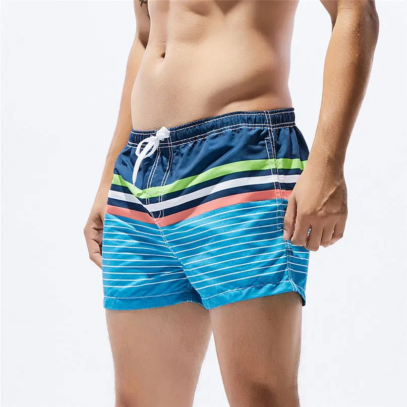 High quality swimming trunks Man Shorts Swim Trunks Quick Dry Beach Surfing Running Swimming Watershort #2d27 (6)