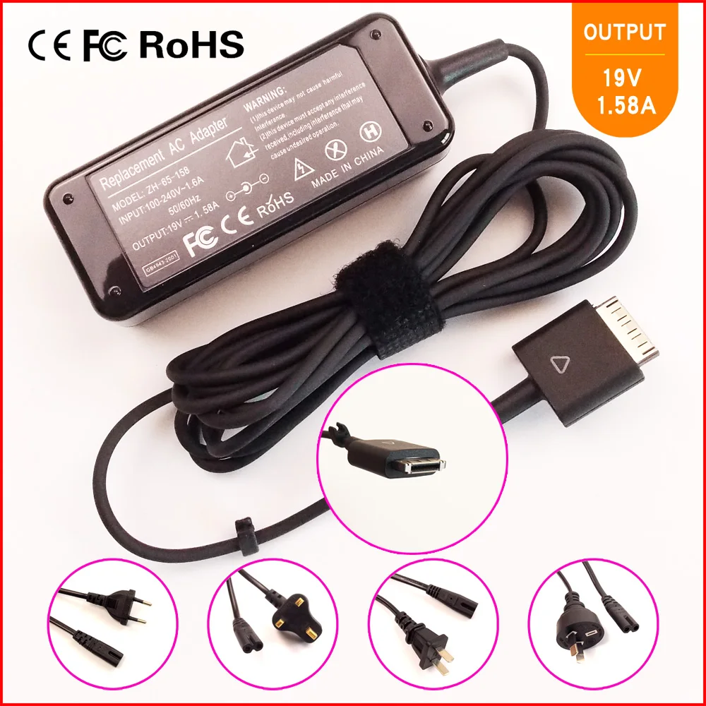 19V 1.58A 30W Tablet PC Charger for Dell XPS 10 D28MD 0D28MD PA 1300 04