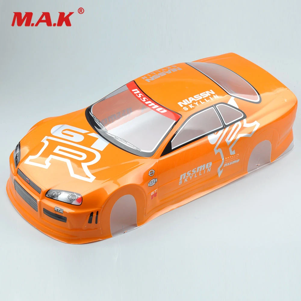 

RC 190mm PVC Body Shell&Rear Ring 020O For HSP HPI 1/10 On Road Drift Car