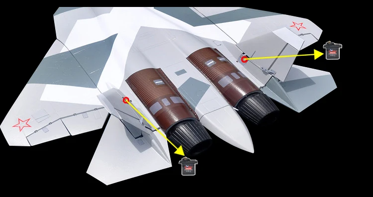 LX/полет в небе rc хобби Twin 12-лезвия 70 мм EDF T50/SU57 самолет комплект планера