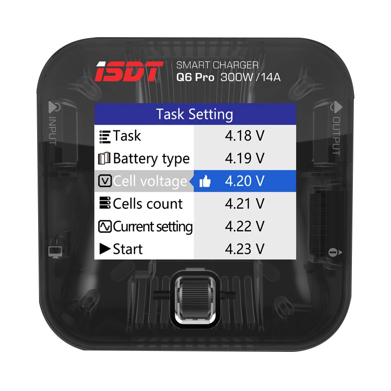 В наличии ISDT Q6 Pro BattGo 300 Вт 14A Карманный Lipo аккумулятор зарядное устройство умное