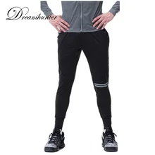 Компрессионные эластичные леггинсы, штаны для бега для мужчин, быстросохнущие спортивные тренировочные обтягивающие штаны для фитнеса, длинные штаны