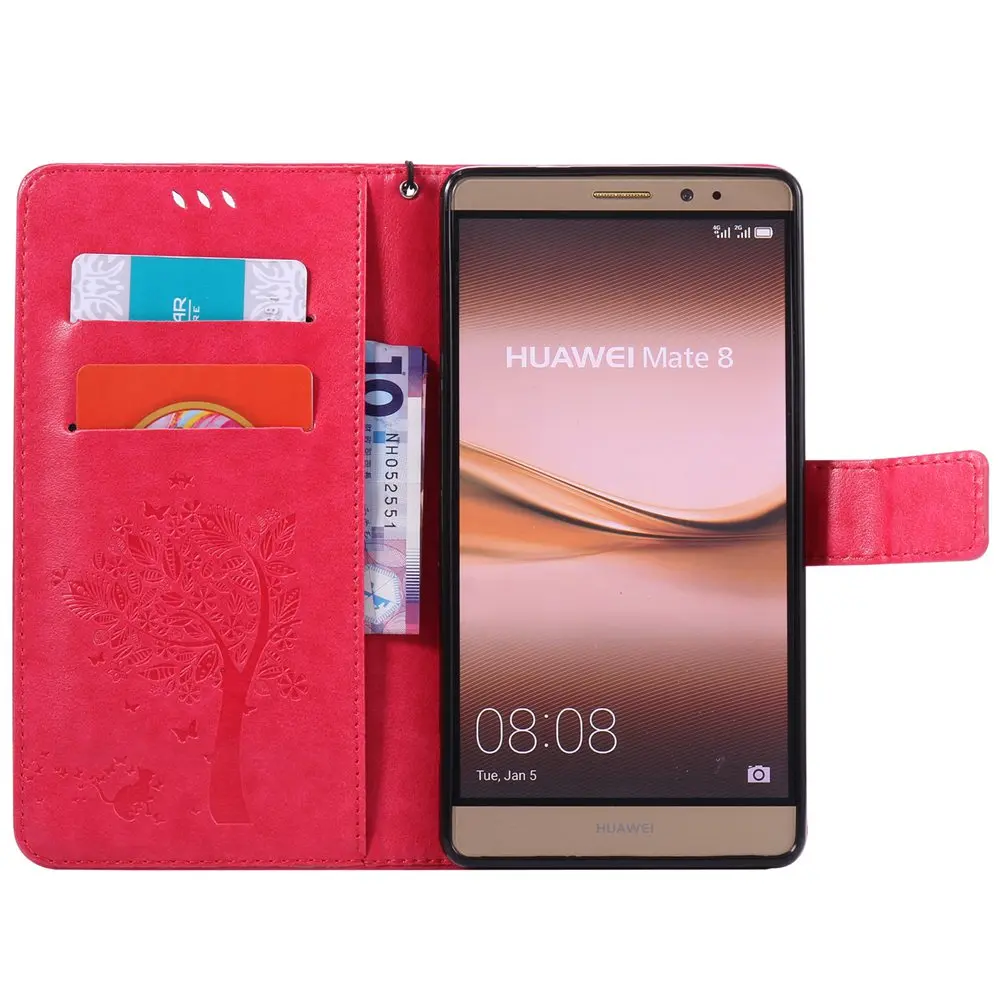 Чехол для Huawei Mate 8 Mate8 Next NXT L09 чехол кошелек из ТПУ с откидной крышкой телефона