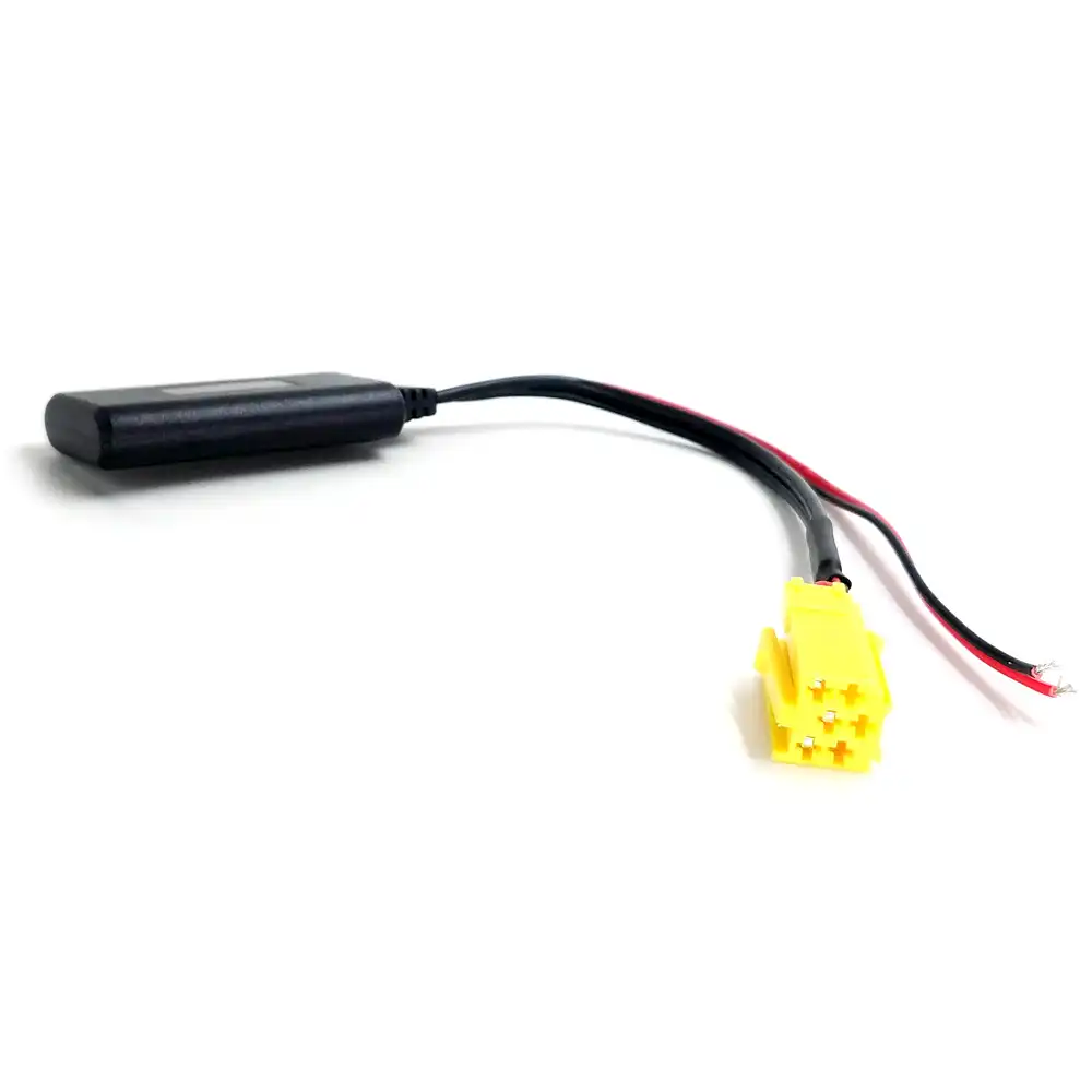 AUX MP3 Kabel passend für FIAT 500 Grande Punto 6Pol Mini Iso Klinke Ipod Iphon