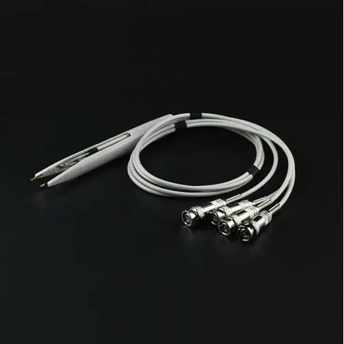 4 connecteur BNC Test Tweezer Clip Test Probe Leads Câble pour LCR mètre DMM 4 connecteur BNC Test Tweezer Clip Test Probe Leads Câble pour LCR mètre DMM