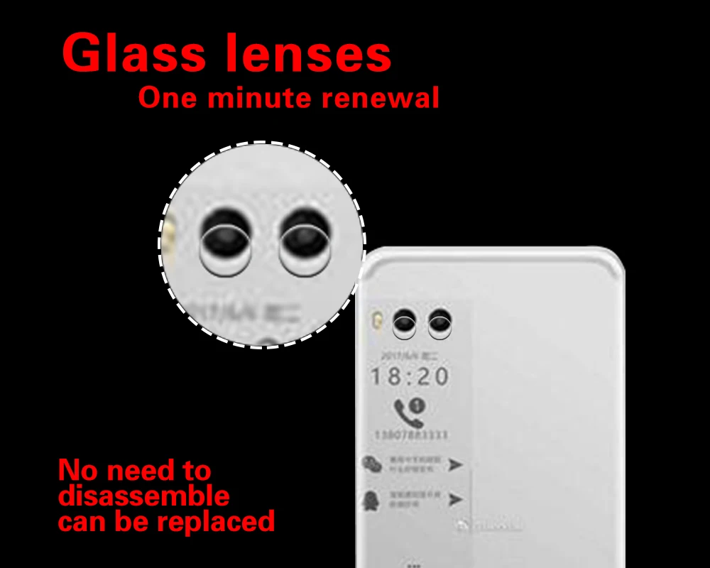 

HD Rear Camera Lens Tempered Glass Film For Meizu PRO 7 Helio X30 Back Camera Lens Protector Film Glass protection