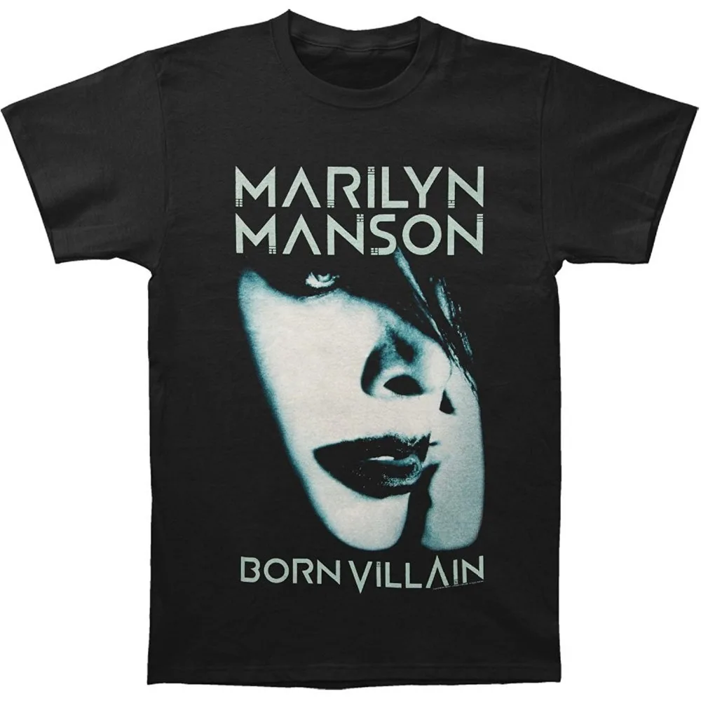 Men's Born Villain Album Cover 2012 Tour T-Shirt Cheap Sale 100 % Cotton New T Shirts Funny Tops Tee Shirt | Мужская одежда
