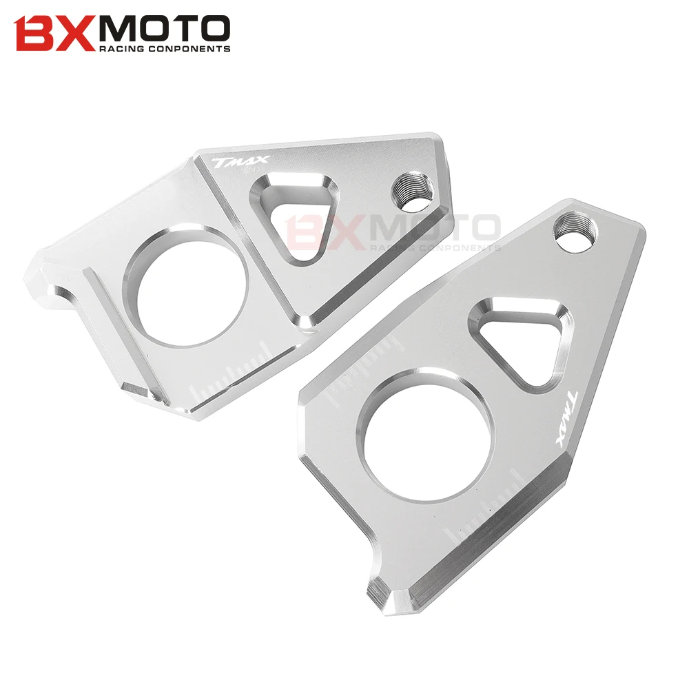Новый мотоцикл CNC задняя ось шпинделя цепь регулировщик блоков подходит для Yamaha