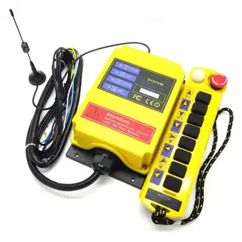 DC24V 1 Speed 1 Transmitter 9 Channels Hoist Crane Industrial Truck Radio Remote Control System Controller receiver Remote 500M