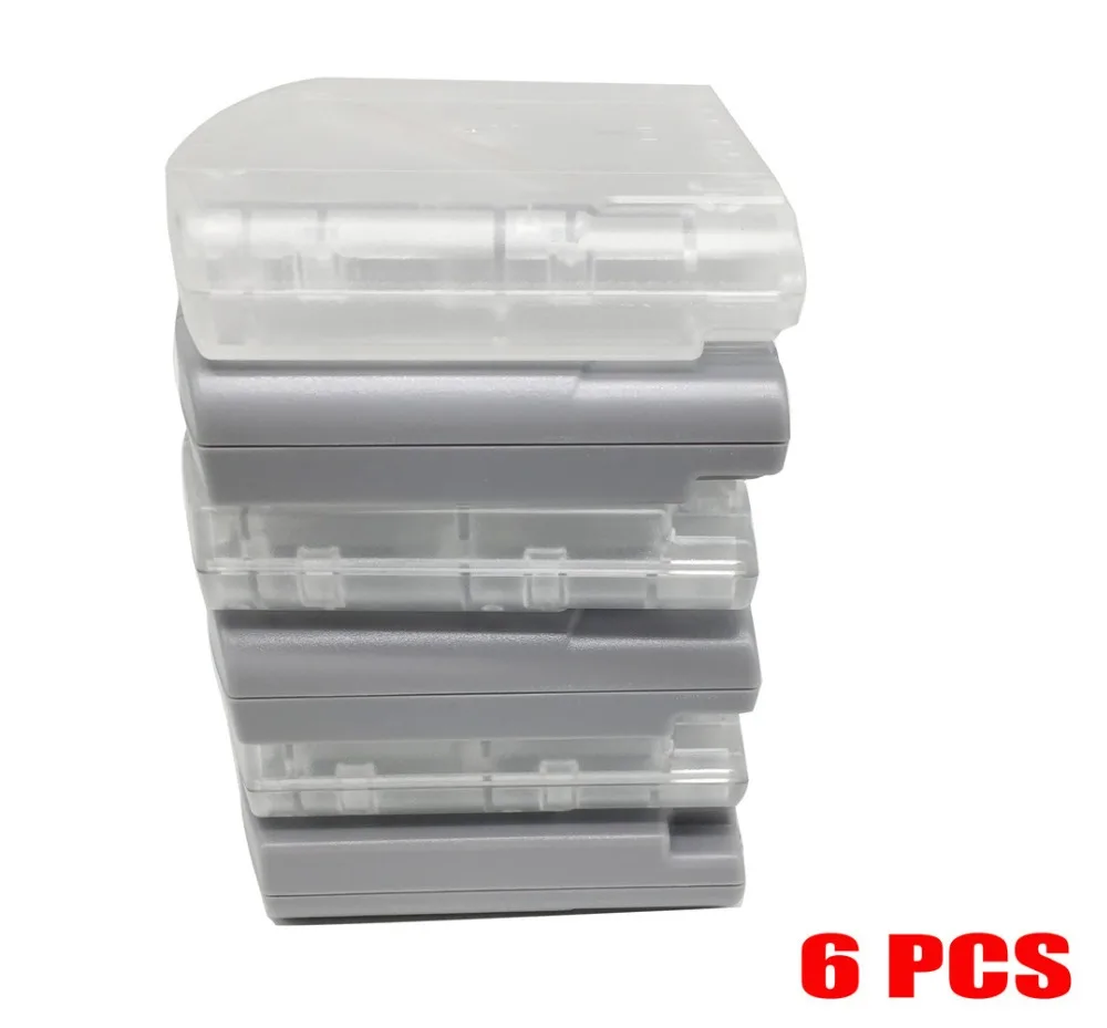 

Ruitroliker 6pcs Housing Case Cartridge Card Shell Cover For Nintendo 64 N64 with 2pcs 3.8mm security screws