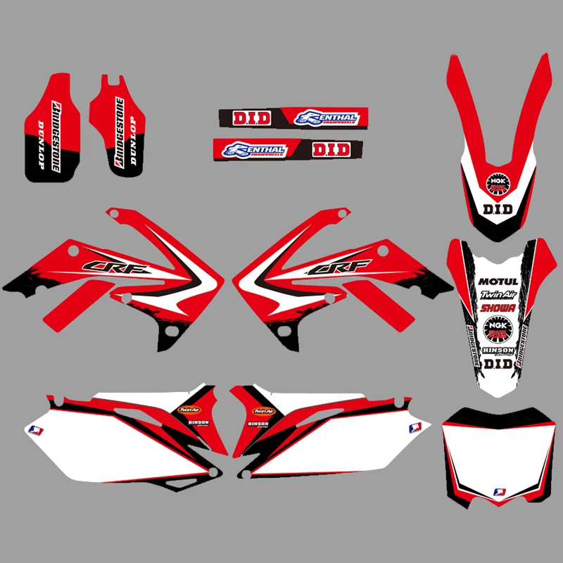 2009-2012 HONDA CRF 450R GRAPHICS DECALS DECO STICKERS CRF450R 450 R 2011 2010 