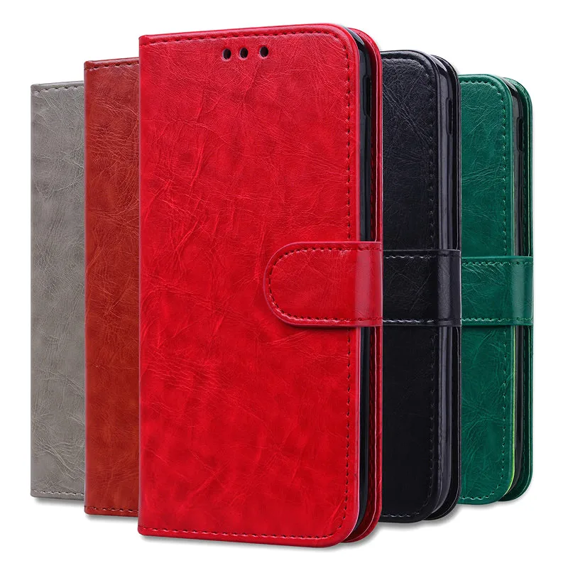 Кожаный чехол-книжка для Xiaomi Redmi 6A Global Phone Wallet, чехлы для телефонов Xiaomi Redmi 6A, чехол-держатель для карт, чехол для Redmi 6A