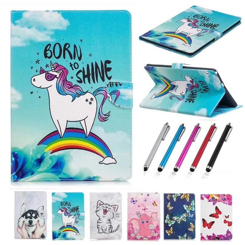 

Kawaii Unicorn Cat Puppy Case For Huawei MediaPad T3 7 Case Magnet Folding Cover For Huawei T3 7 Case 3G BG2-U01 7.0 inch