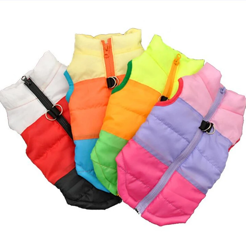 

Winter Warm Dog Clothes For Dogs Ropa Para Perros Pet Dog Clothes For Small Dogs Vest Products for Pets Puppy Chihuahua XS-L