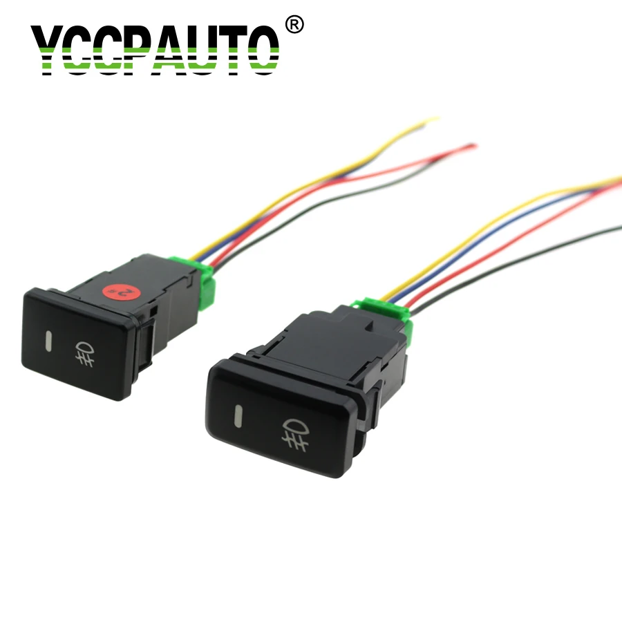 Автомобильные противотуманные фары YCCPAUTO переключатель для Toyota Camry Prius Corolla 4Pin