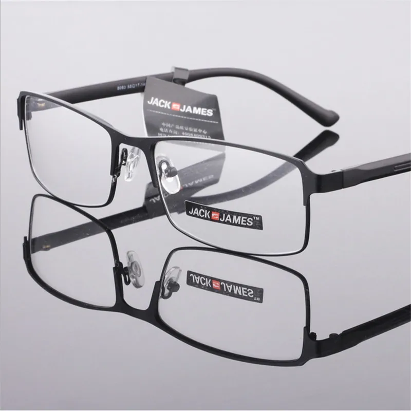 Men's metal plate men glasses wholesale ultra light business myopia