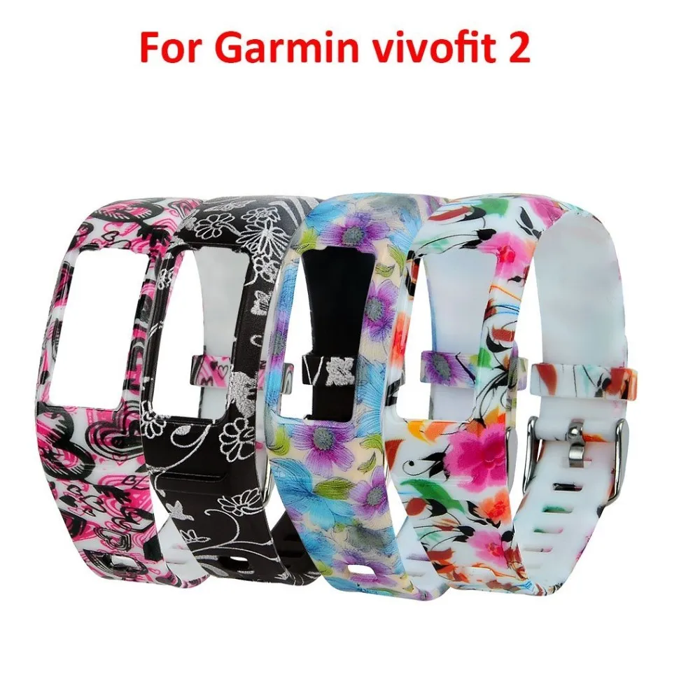 JM2GJHS) 7 шт./лот PY-0I20 мягкий силиконовый сменный Браслет для Garmin Vivofit 2, Garmin Vivofit 2 фитнес-браслет