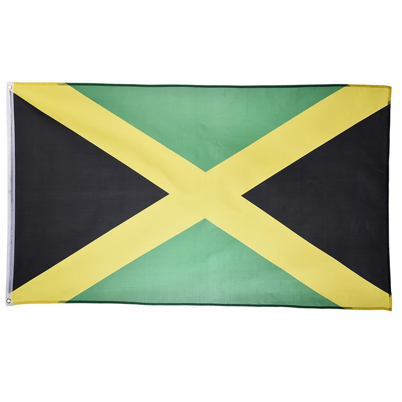 

1pc 90x150cm Jamaica National Flag For Celebration Home Decor Hanging Big 3x5FT Jamaica National Flags Decorations For Home