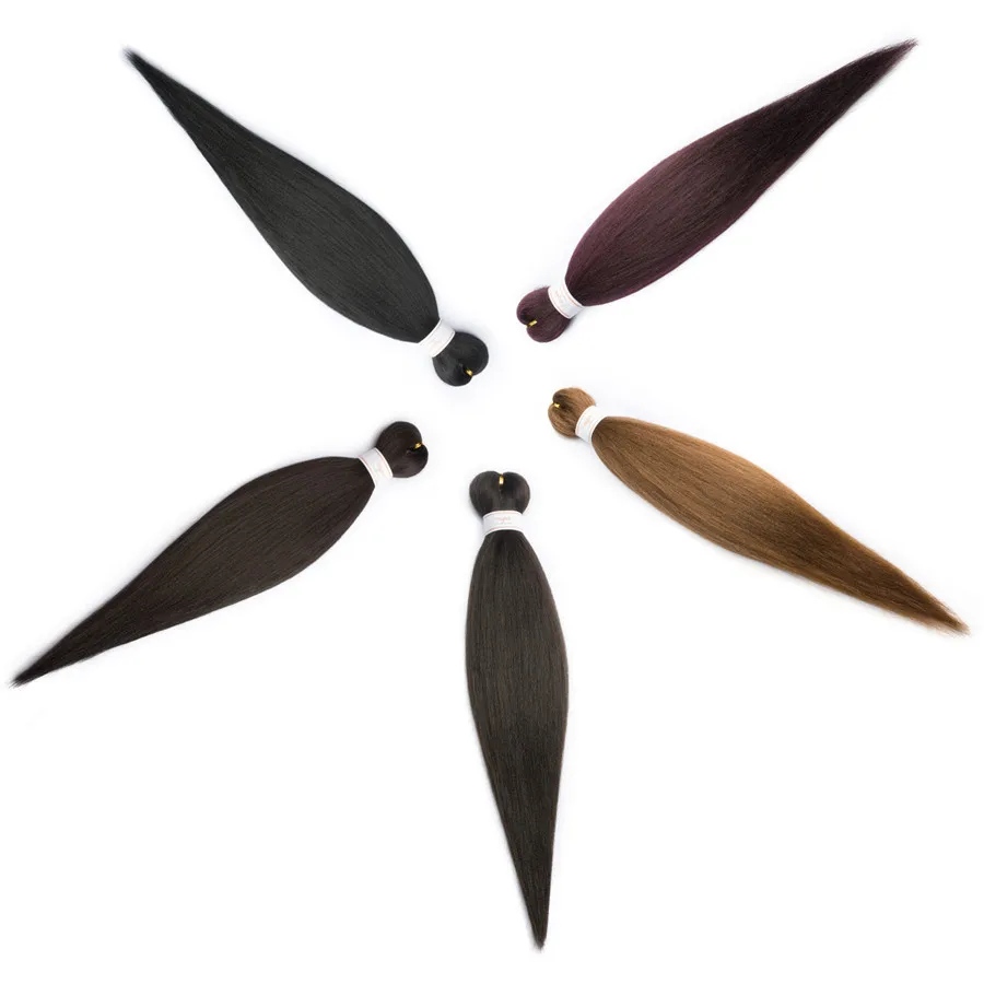 

XCCOCO 22 Inch Synthetic Braiding Hair Crochet Hair Extensions Jumbo Braids Hairstyle 85g Five Colors