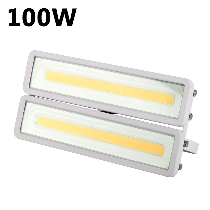 Outdoor 50W 100W 150W 200W LED Flood Light 220V 240V Waterproof Wall FloodLight Warm White Cold White LED Projector Spotlight security flood lights Floodlights