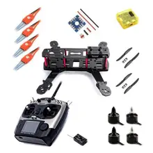 Carbon Fiber Mini 250 C250 QAV250 Quadcopter Frame Motor ESC 2.4G TX RX CC3D