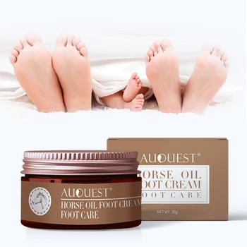 

Horse Oil Foot Cream Durable and Practical Care Itching Blisters Repair Damaged Cortex Anti-fungal Exfoliation Easy To Use TSLM1