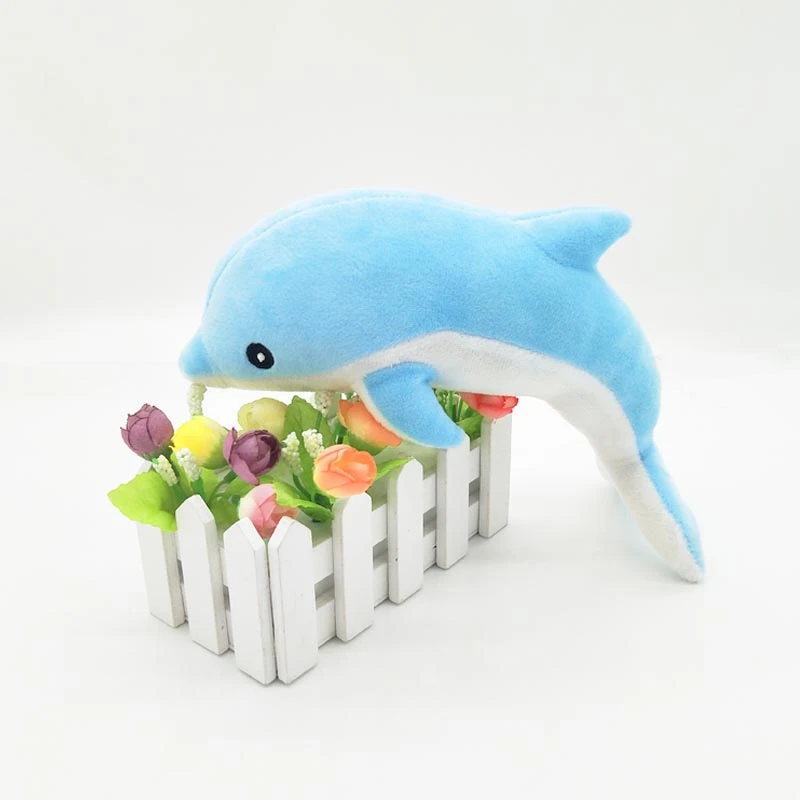 small stuffed dolphin