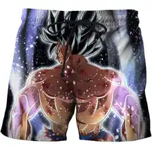 Анимация dragon ball 3D шорты мужские и женские шорты пляжные брюки уличная одежда в стиле хип-хоп Мужская одежда под джинсы