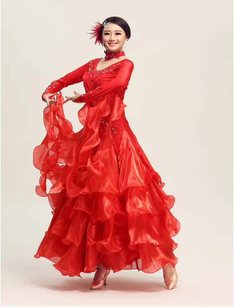 Современный танцевальный зал Танцы кулон платье украшение для манжет Вальс Танго Стандартный латинский танец Конкурс Костюмов