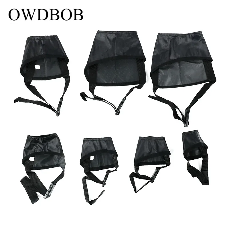 OWDBOB 1 шт. Регулируемый для собаки мордочка мягкий антиукус лай рот намордник Средний Большой сильный Собака Рот маска Аксессуары для домашних животных