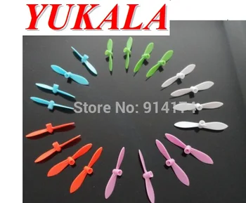 

YUKALA 40pcs CX-10 cx10/Q4 H111/ JXD-395 /LS111 /U207/ v272 v282 v292 RC Quadcopter Spare Parts Blade kit