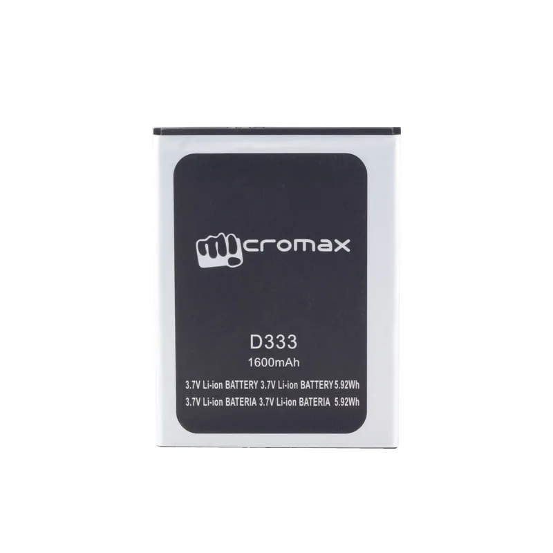 

Dxqioo D333 1600mah battery fit for Micromax d333 batteries