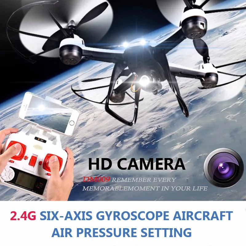 DM009 four-axis aircraft HD aerial photography Wifi real-time transmission drone air pressure fixed rc helicopter module battery DM009 four-axis aircraft HD aerial photography Wifi real-time transmission drone air pressure fixed rc helicopter module battery