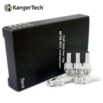 

5pcs Original KangerTech T3S/MT3S Coil BCC Clearomizer Core 1.5ohm 1.8ohm 2.2ohm 2.5ohm Coil for Kanger T3S Atomizer