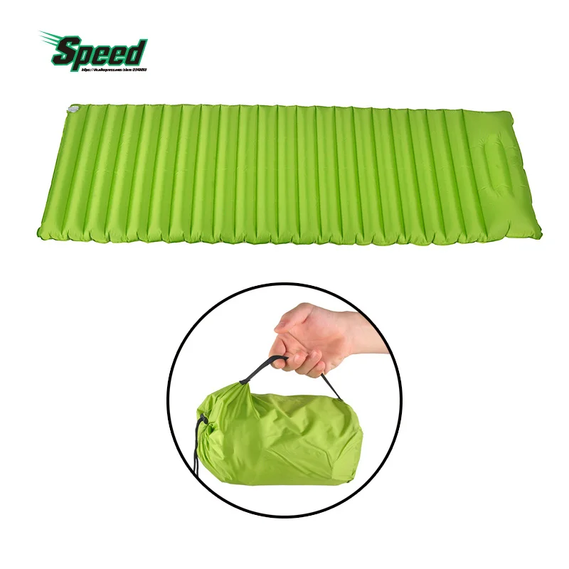 

Innovative Soft Sleeping Pad Fast Filling Air Bag Super Light Inflatable Portable Mattress Rescue Life Cushion 186*60*8.5cm