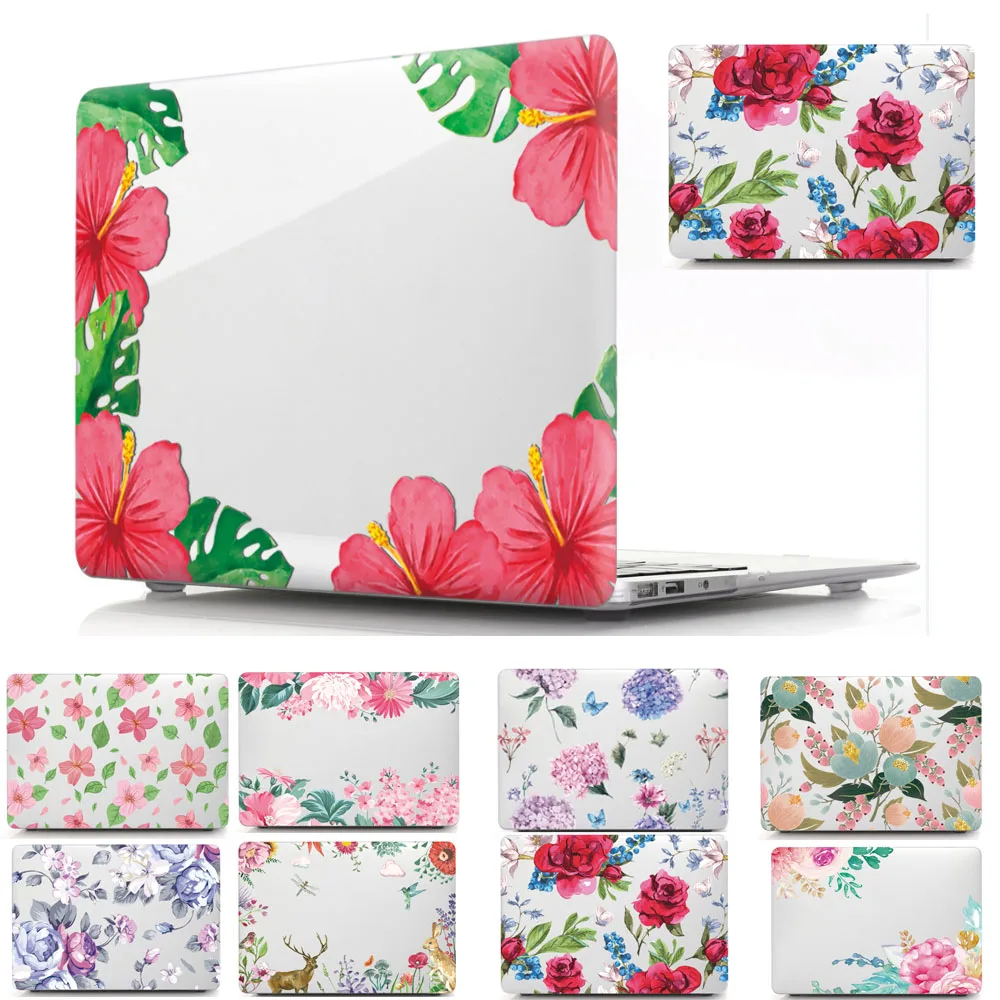 Print Pattern 11 12 13 15 inch Hard Shell Laptop Cover Case For Apple Macbook Mac book Air Pro Retina Touch Bar 11.6 13.3 15.4