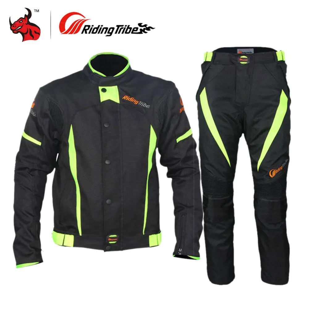 

RidingTribe Motorcycle Jacket Oxford Cloth Moto Jacket Protective Gear With High-end EVA Protective Motocross Jacket M-4XL