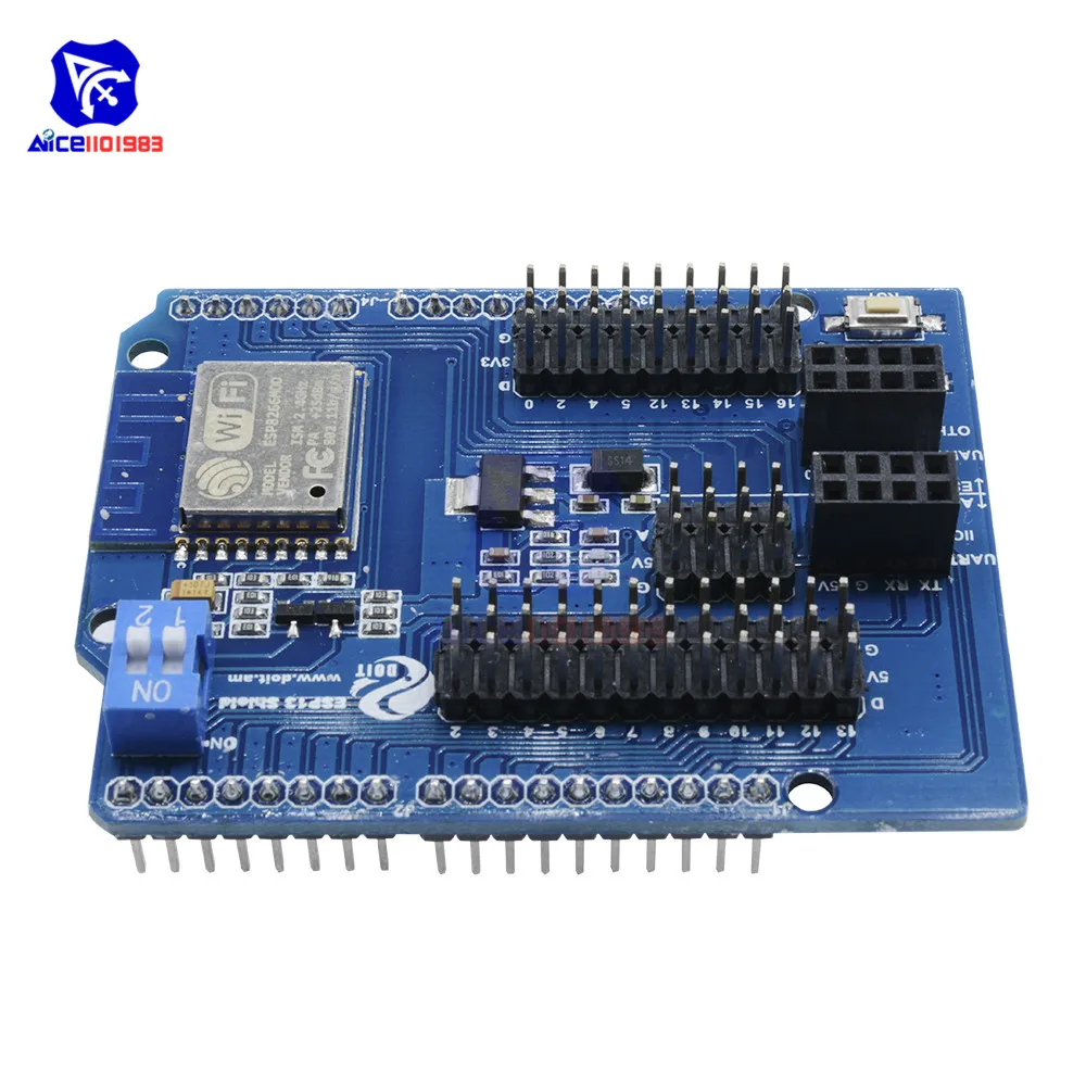 Плата расширения ESP8266 с Wi Fi Женская плата разработки модуль для Arduino R3 UNO